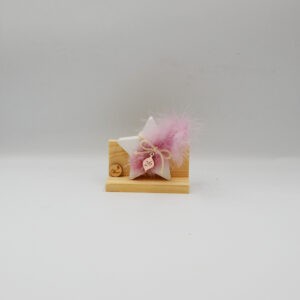 Αστεράκι πορσελάνινο με πούπουλο