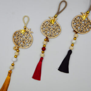 Ξύλινο κρεμαστό γούρι