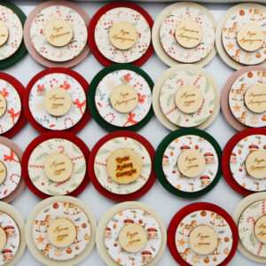 Γούρι στρογγυλός μαγνήτης